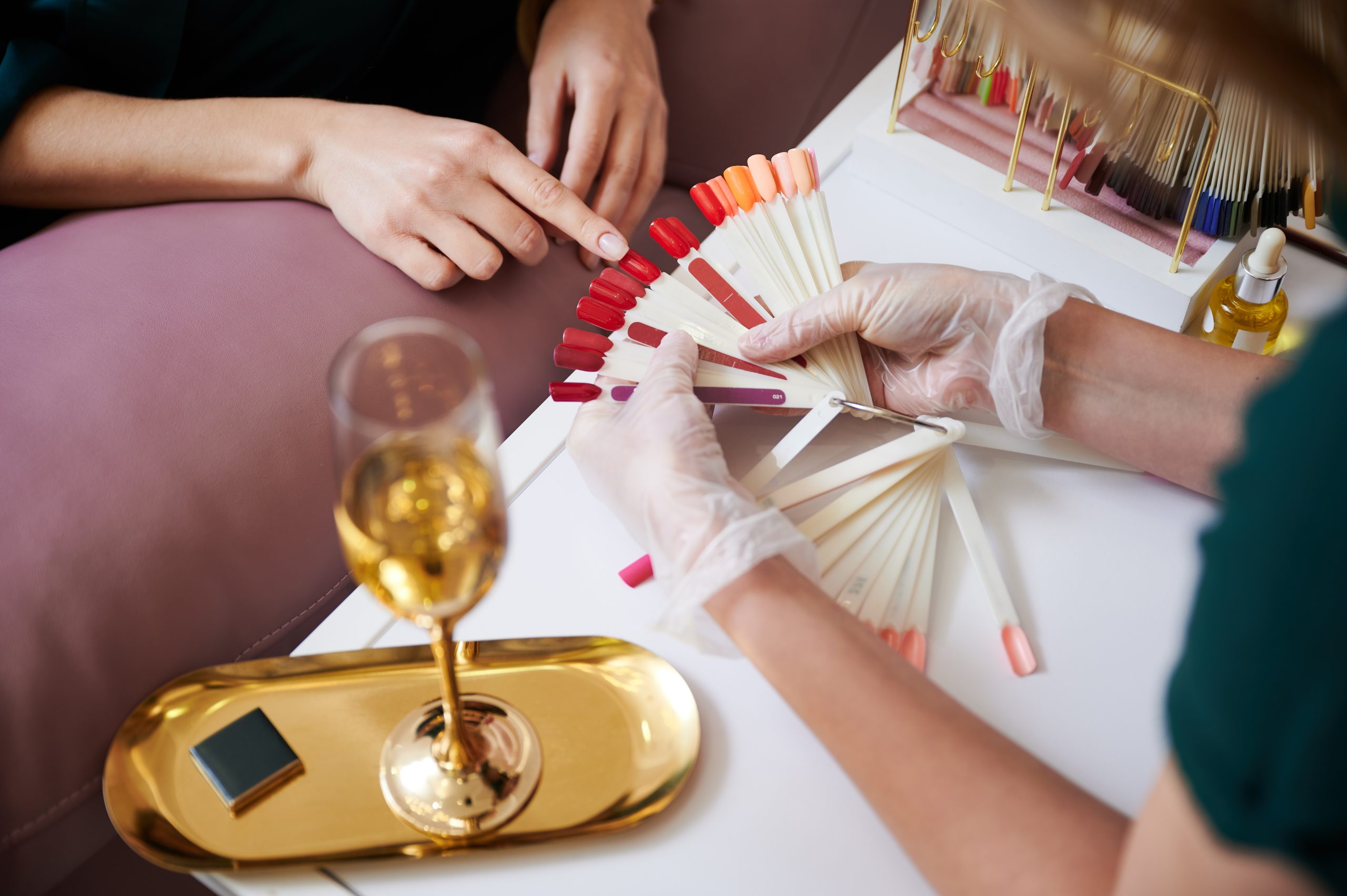 Nail extensions and nail design at M-Sleek Nail