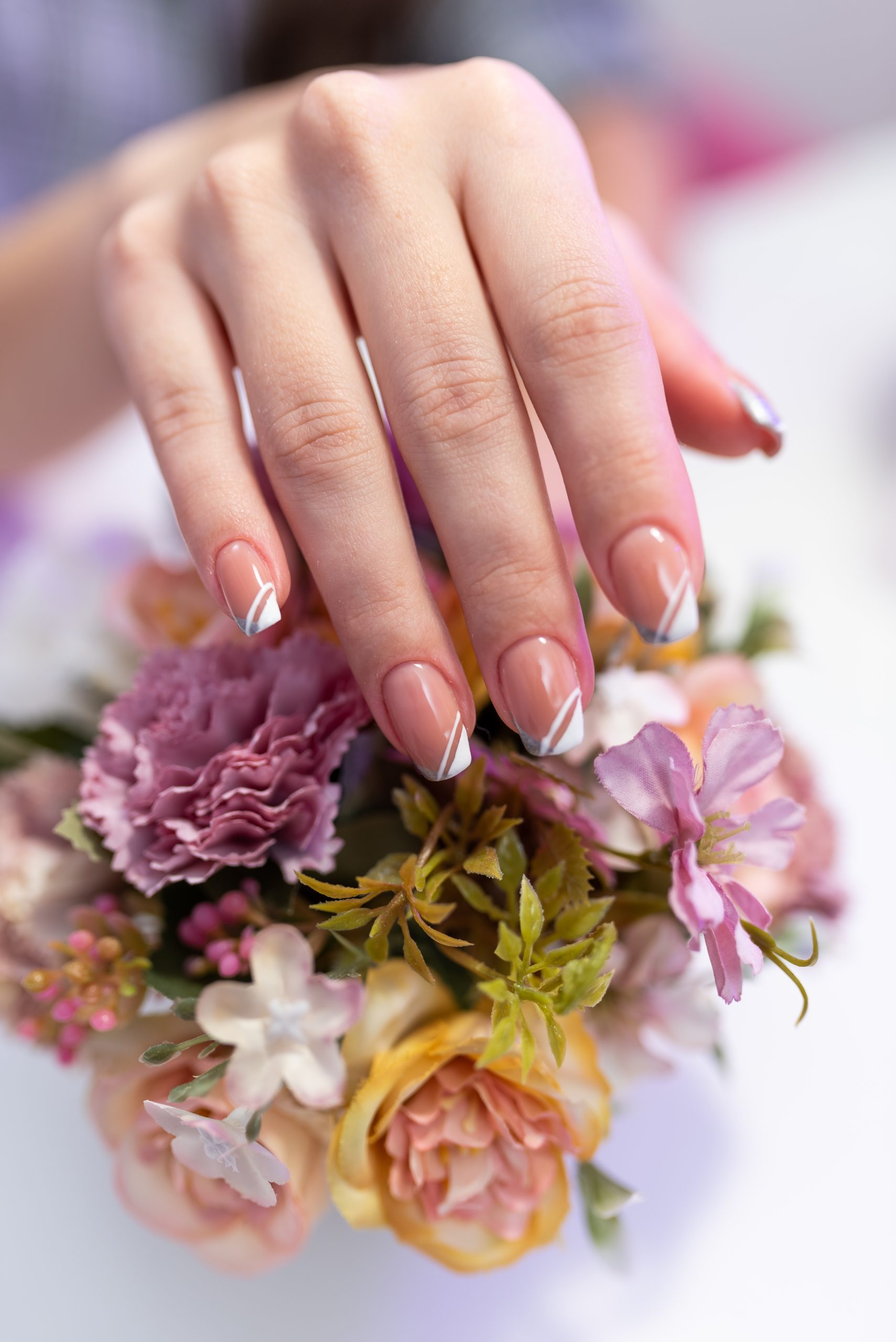 Elegant manicure at M-Sleek Nail