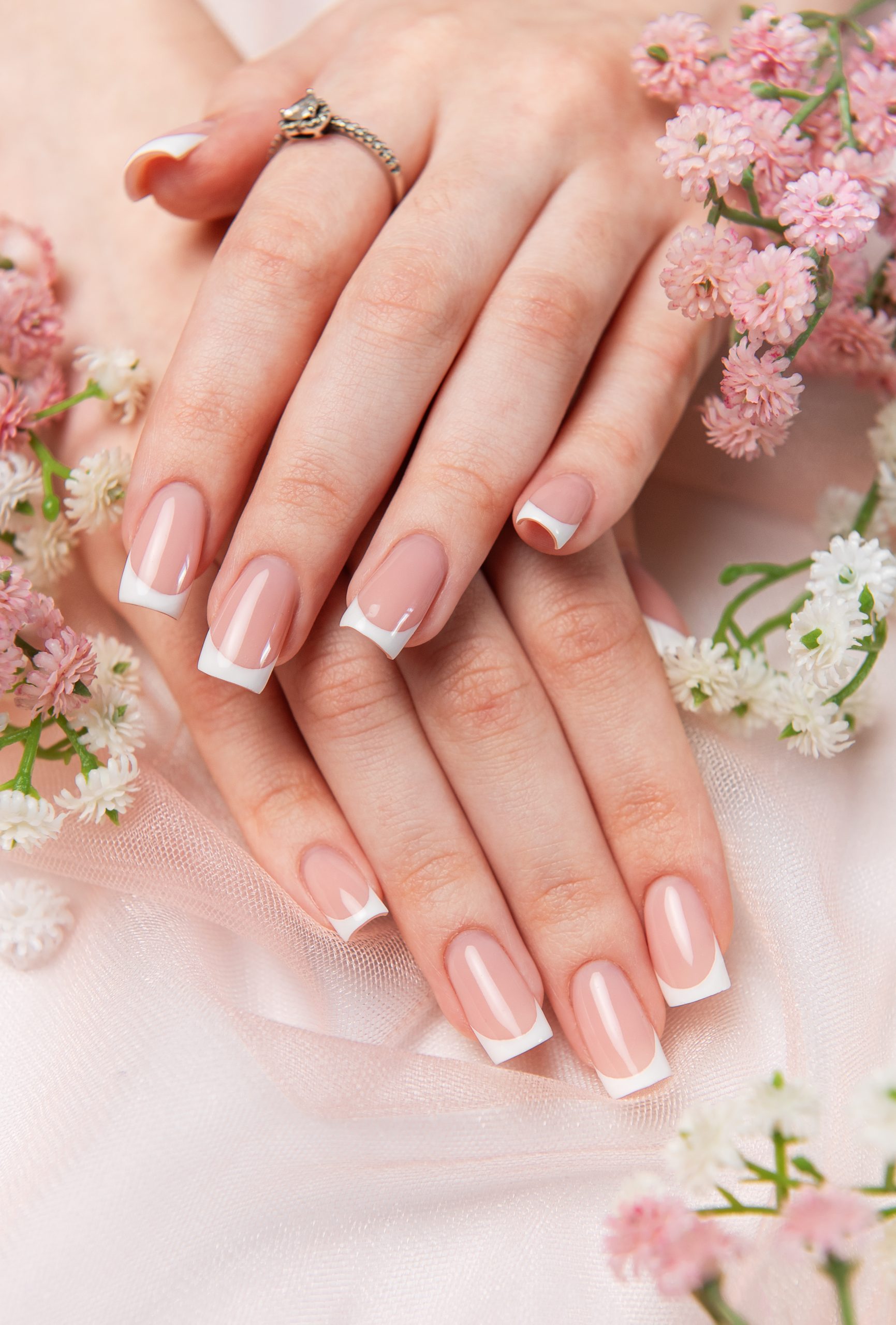 Elegant nail design at M-Sleek Nail